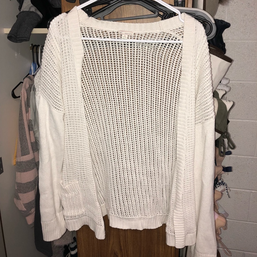 Gap White Cardigan